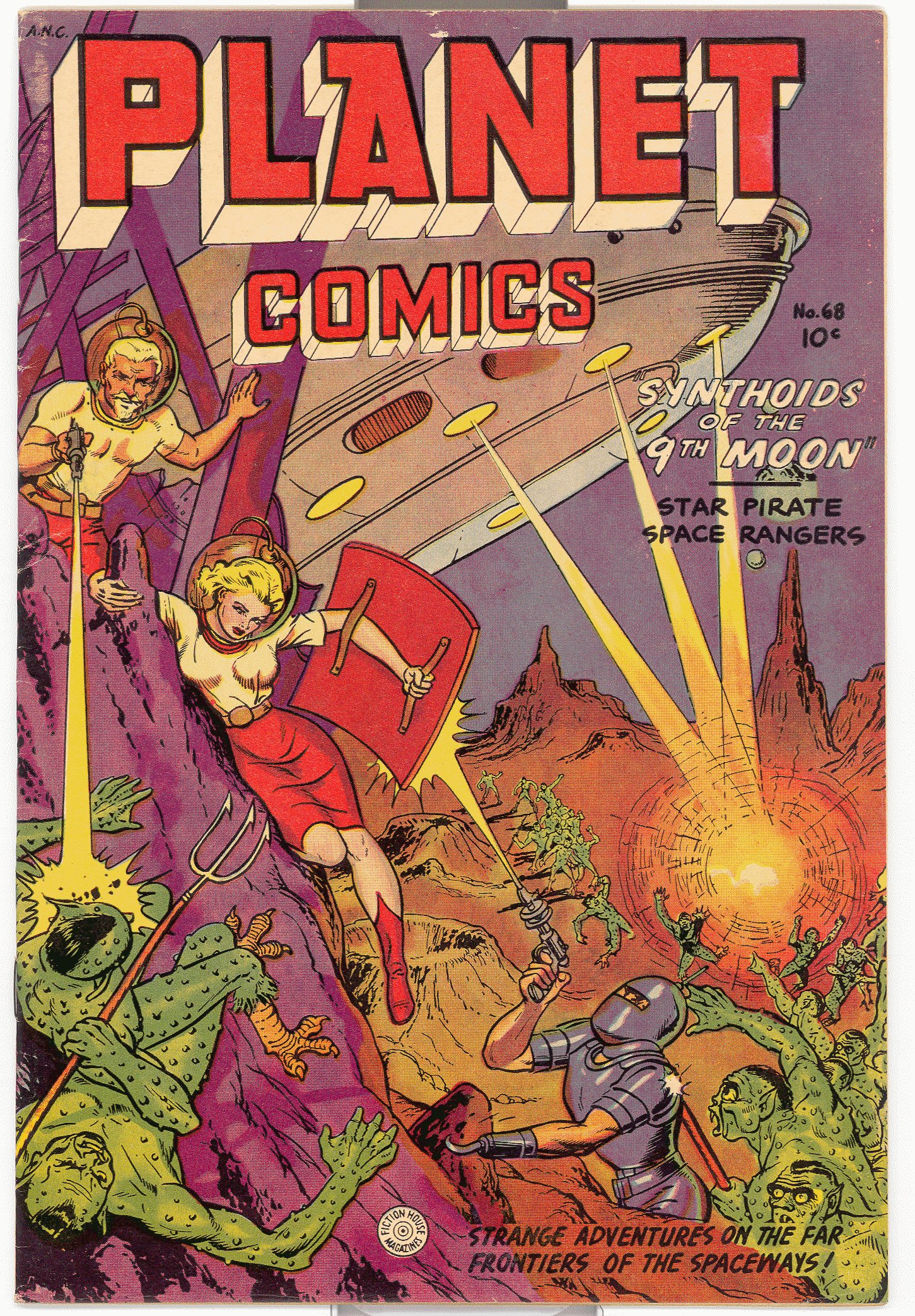 Planet Comics | Planet comics, Golden age comics, Comic books art